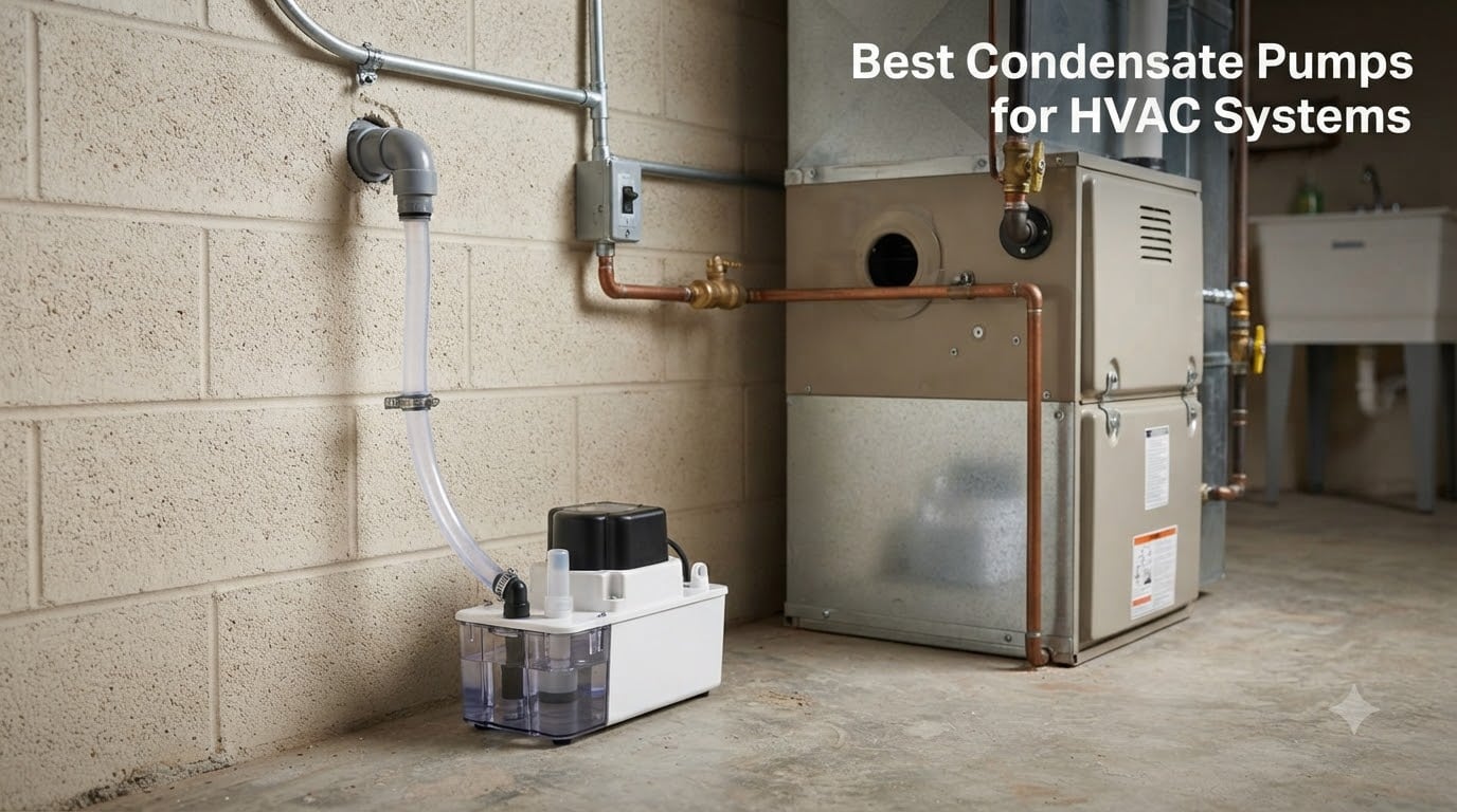 Best Condensate Pumps for HVAC Systems