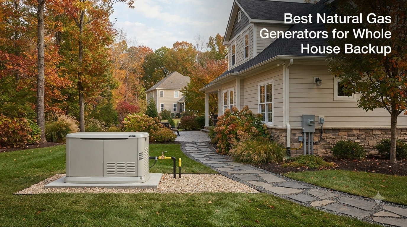Best Natural Gas Generators for Whole House Backup