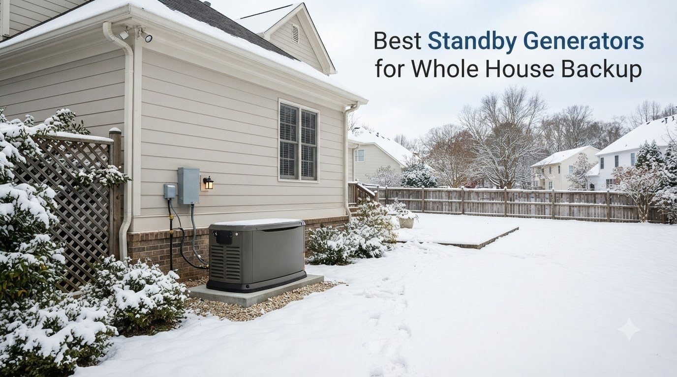 Best Standby Generators for Whole House Backup