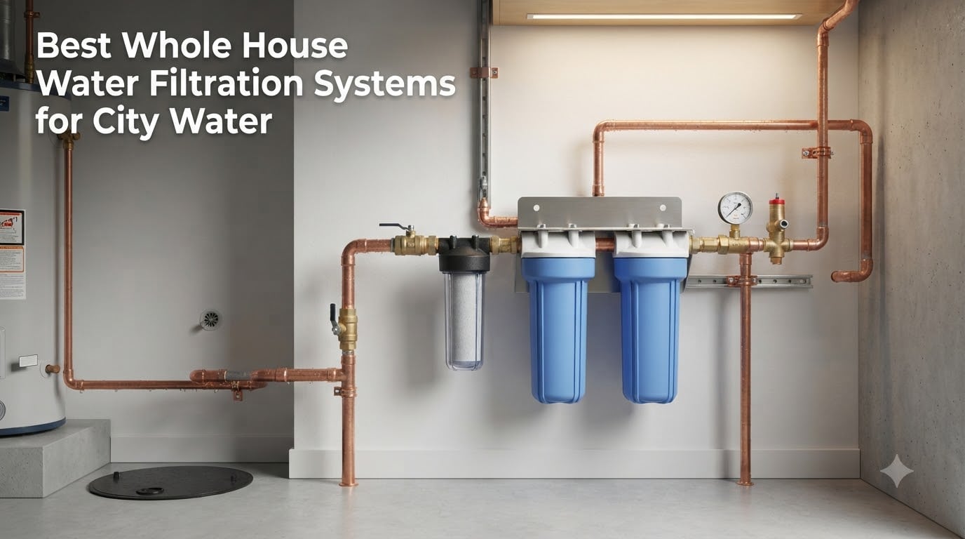 Best Whole House Water Filtration Systems for City Water