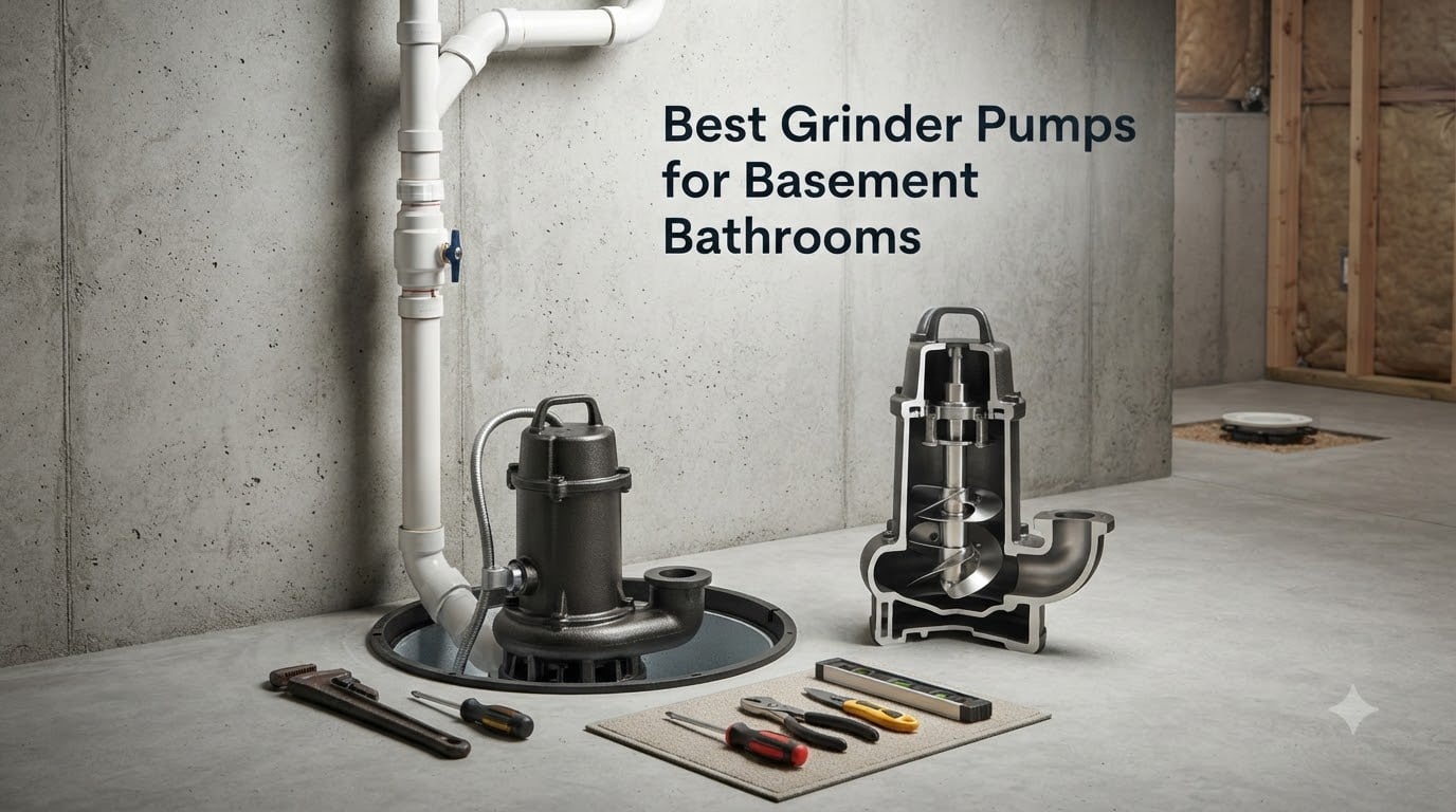 Best Grinder Pumps for Basement Bathrooms