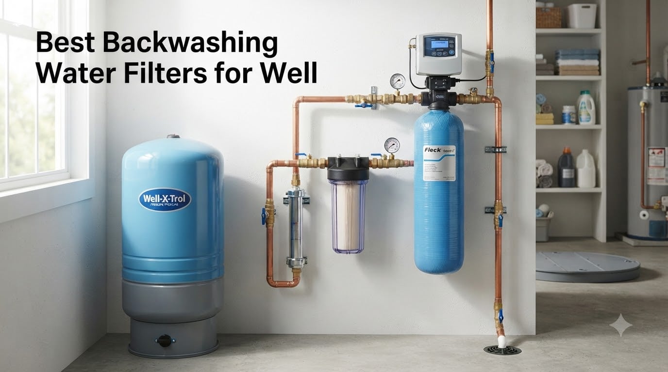 Best Backwashing Water Filters for Well Water