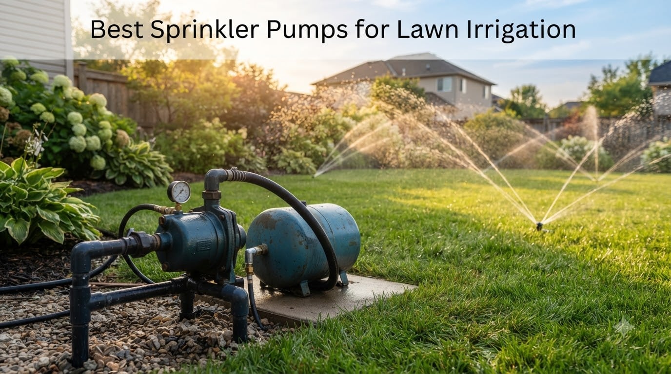 Best Sprinkler Pumps for Lawn Irrigation