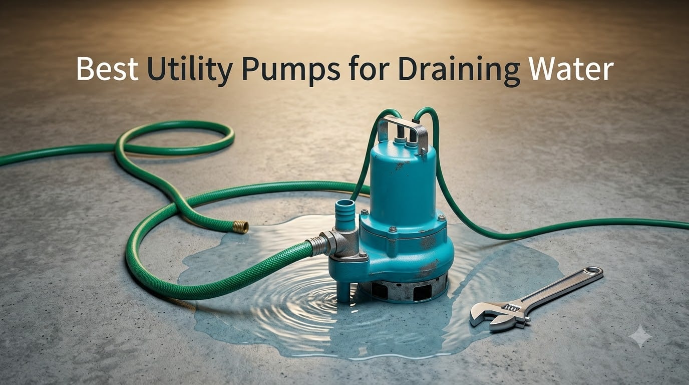Best Utility Pumps for Draining Water