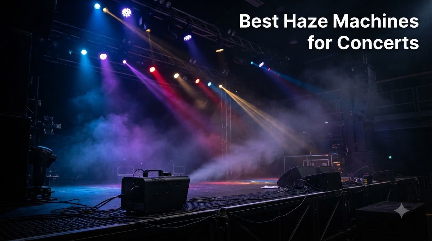 Best Haze Machines for Concerts