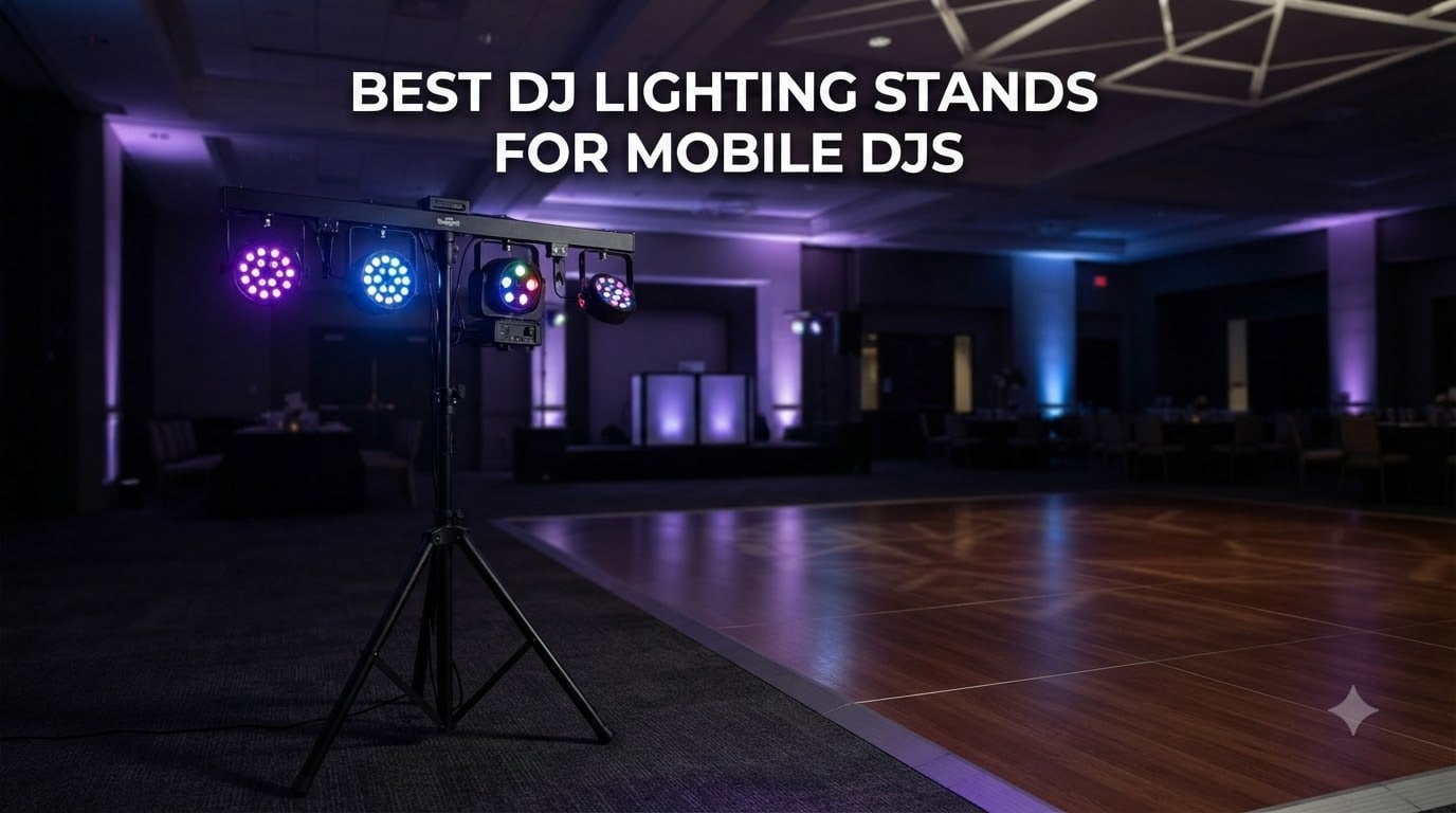 Best DJ Lighting Stands for Mobile DJs