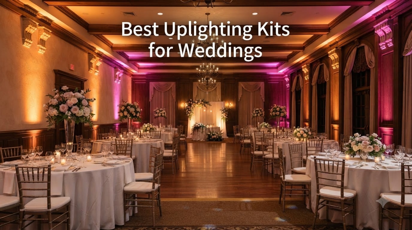 Best Uplighting Kits for Weddings