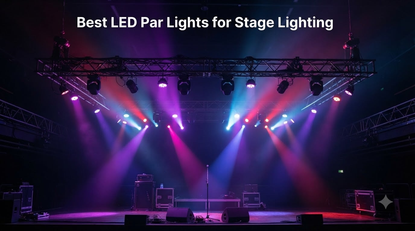 Best LED Par Lights for Stage Lighting