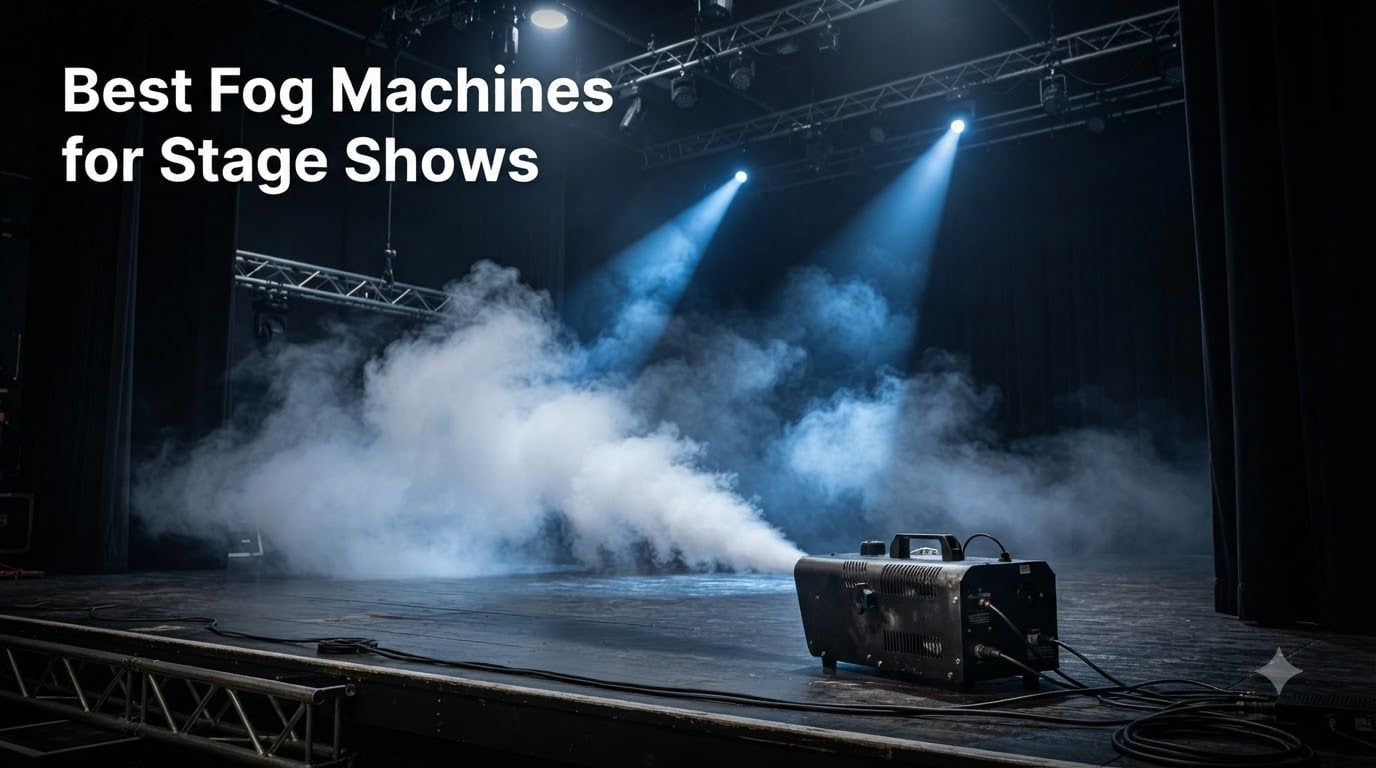 Best Fog Machines for Stage Shows