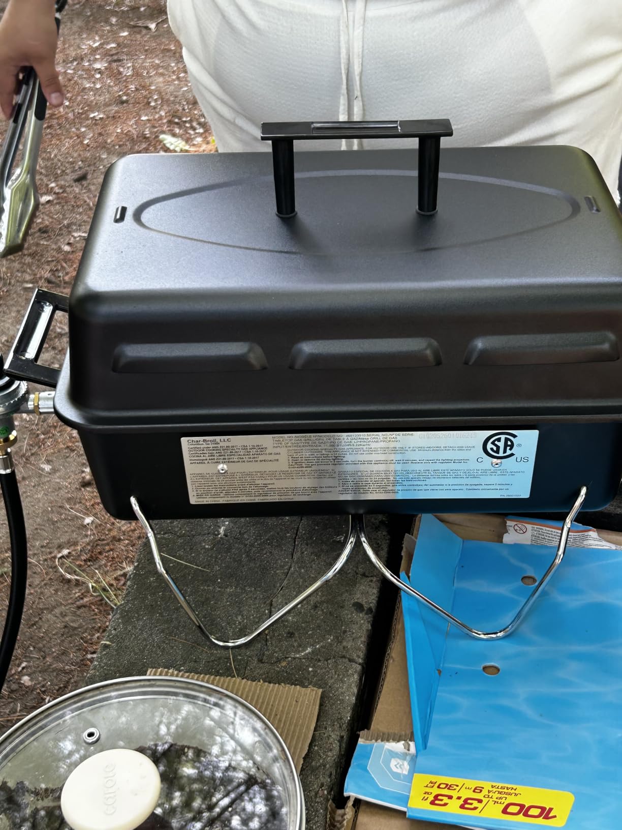 Charbroil Portable Convective 1-Burner Propane Gas Grill - 465133010 customer photo 1