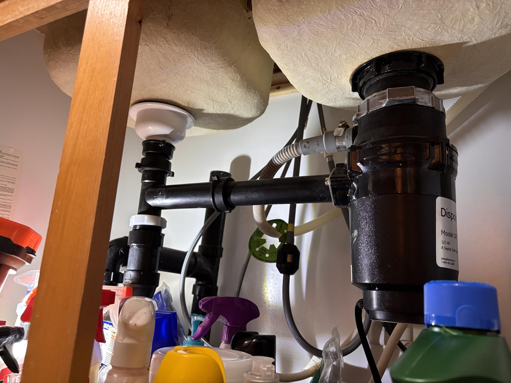 InSinkErator Badger 5 Garbage Disposal, Badger Series 1/2 HP Continuous Feed Food Waste Disposer customer photo 1