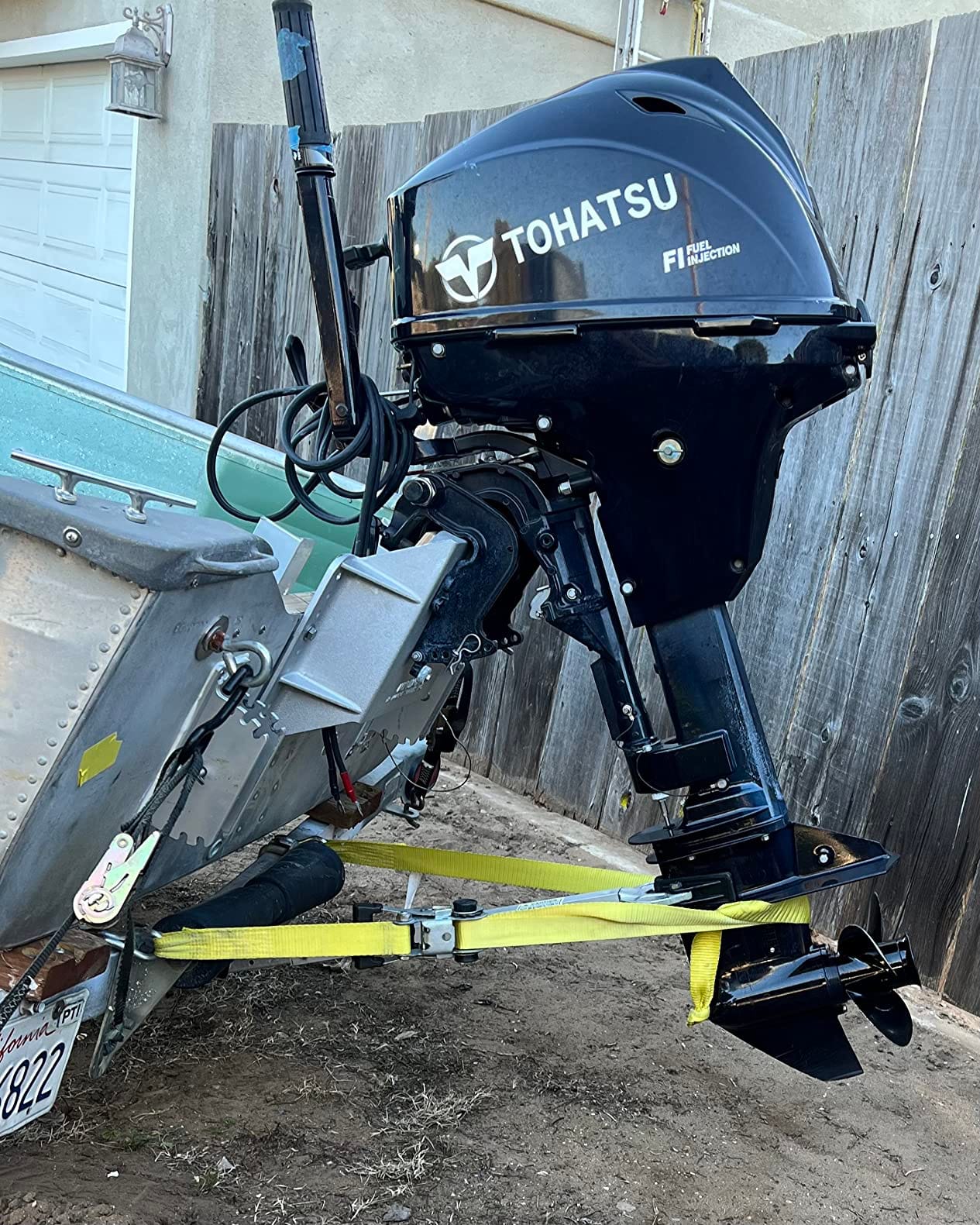 T-H Marine Mini Jacker Small Outboard Jack Plate – Cast Aluminum Clamp-On Motor Bracket for Up to 35 HP or 150 lb – 4 in Setback and 3 in Vertical Offset for Short Transom Boats customer photo 1