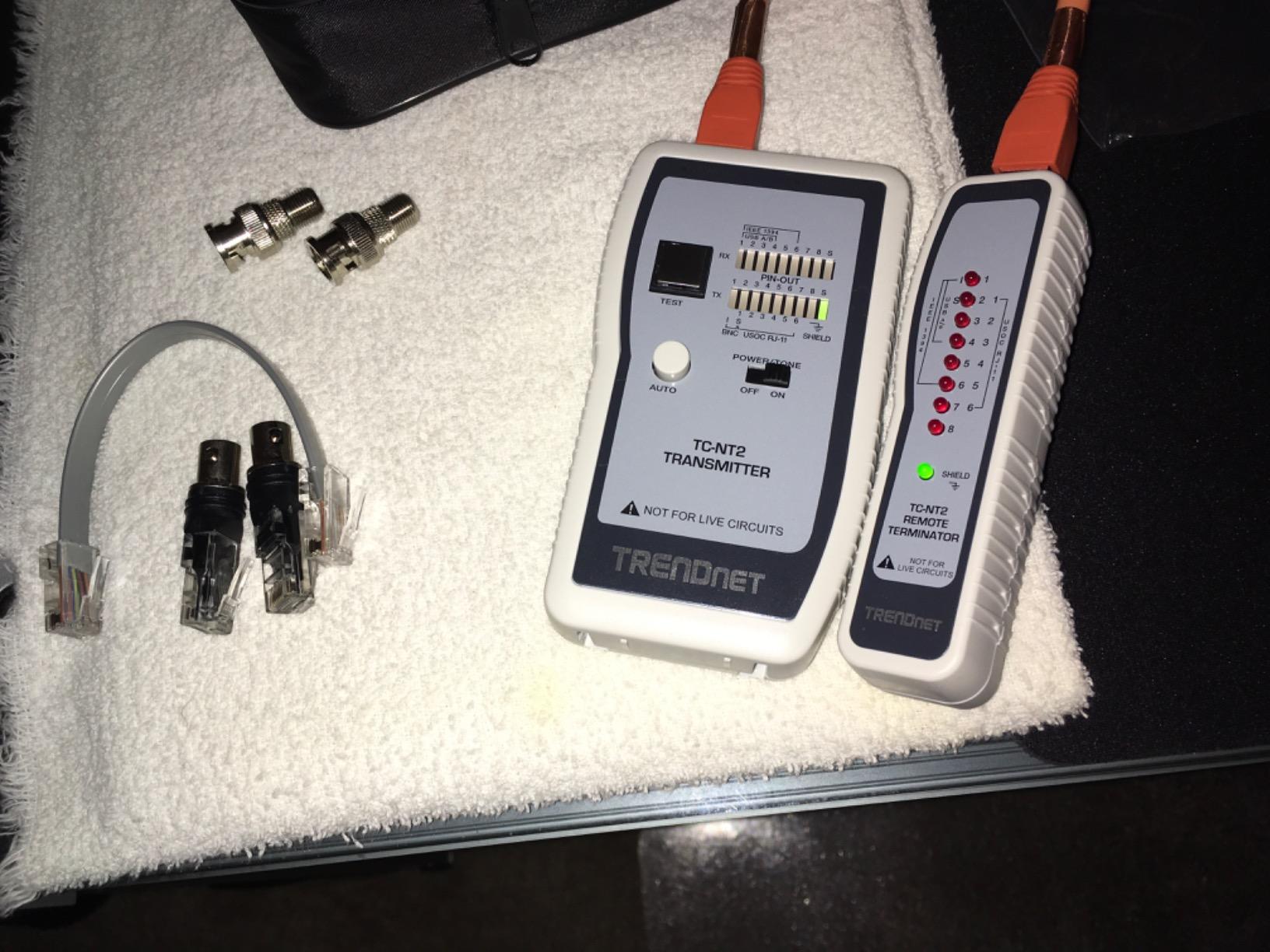 TRENDnet Network Cable Tester, Tests Ethernet,TC-NT2,USB and BNC Cables customer photo 2