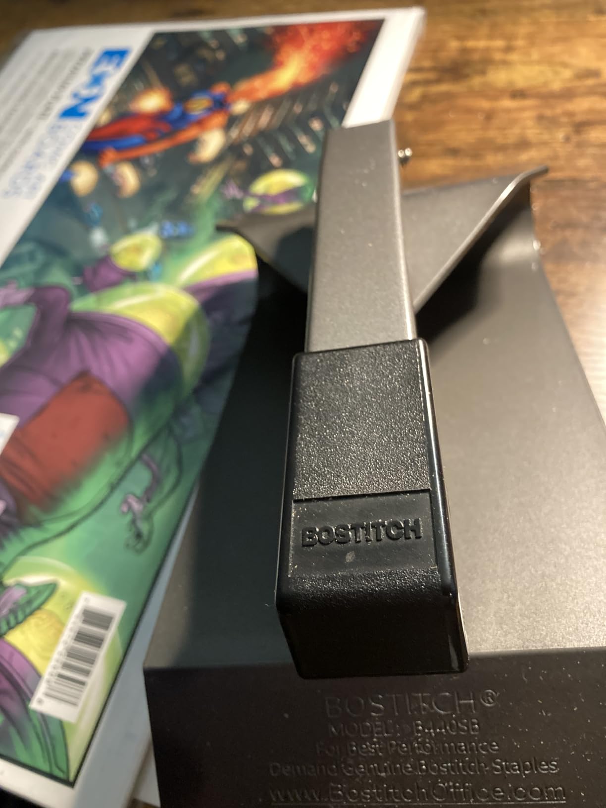Bostitch Office No-Jam Booklet Stapler, 20 Sheets, No-Jam Technology, Black (B440SB) customer photo 1