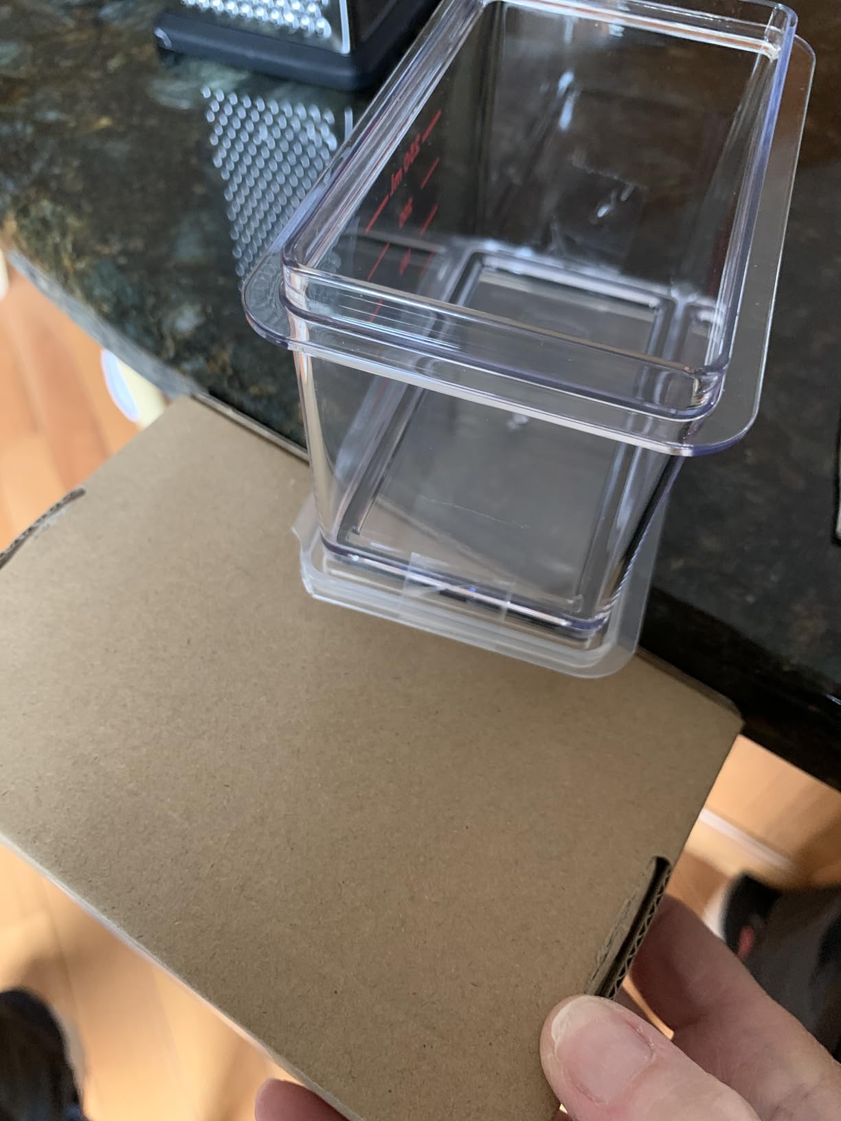 OXO Good Grips 4-Sided Box Grater for Cheese & Vegetables with Container customer photo 1