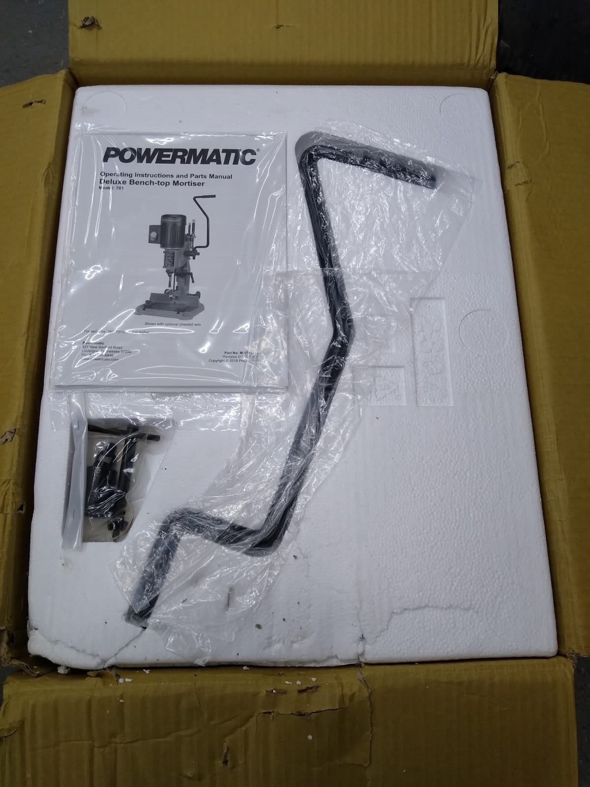 Powermatic Benchtop Mortiser, 3/4