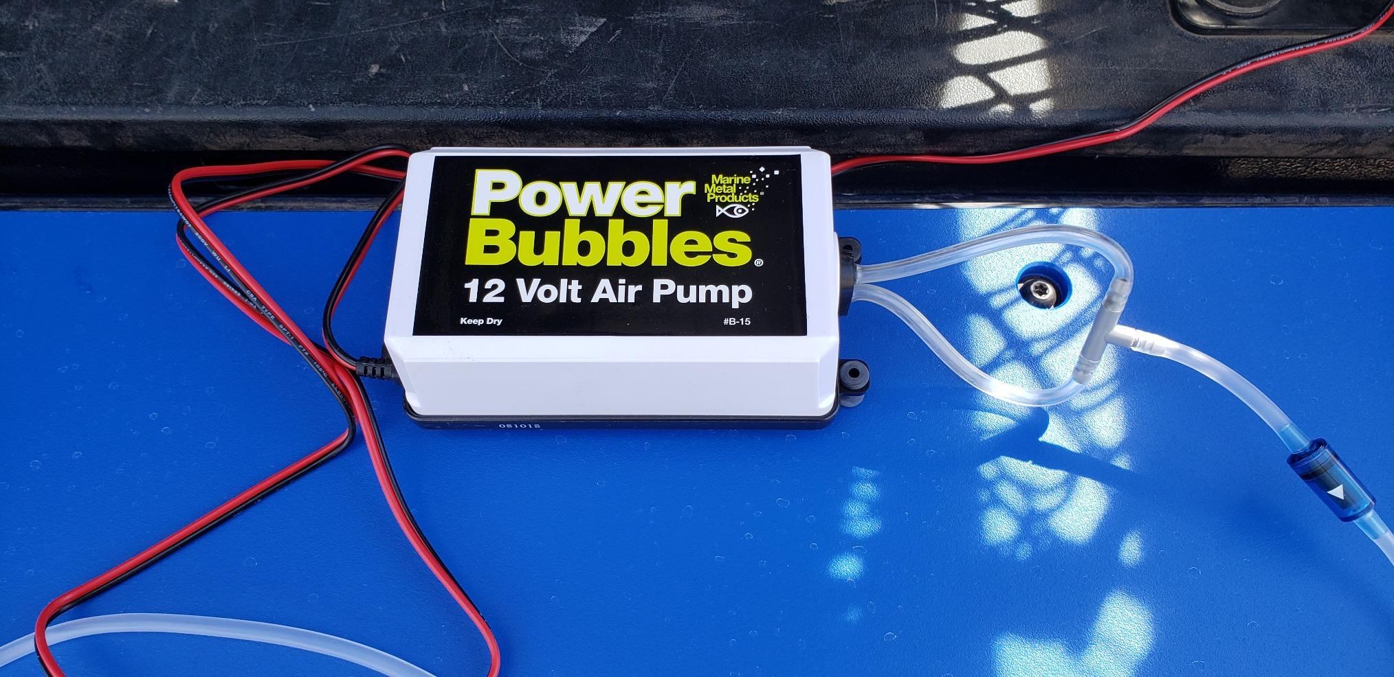 B-15 Marine Metal Aeration System Power Bubbles 12V DC customer photo 1