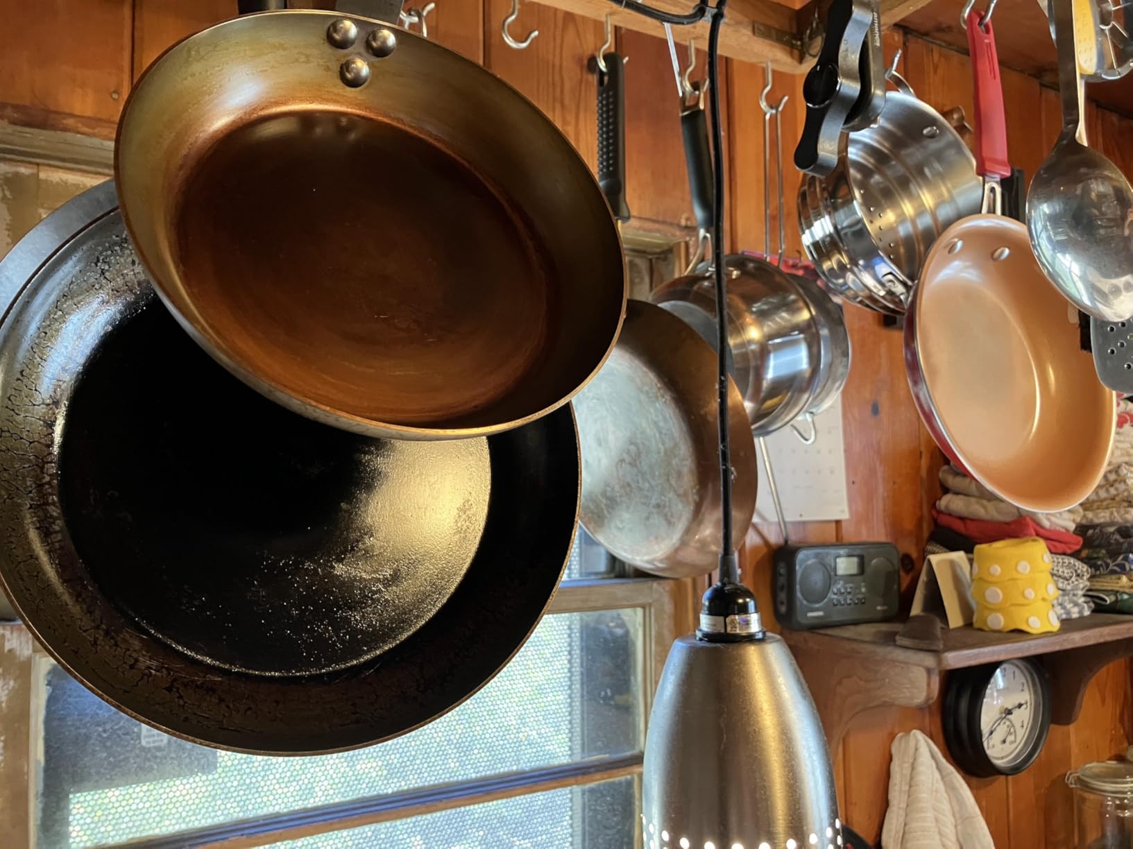 Mauviel M'Steel Black Carbon Natural Nonstick Frying Pan With Iron Handle, 11-in customer photo 1