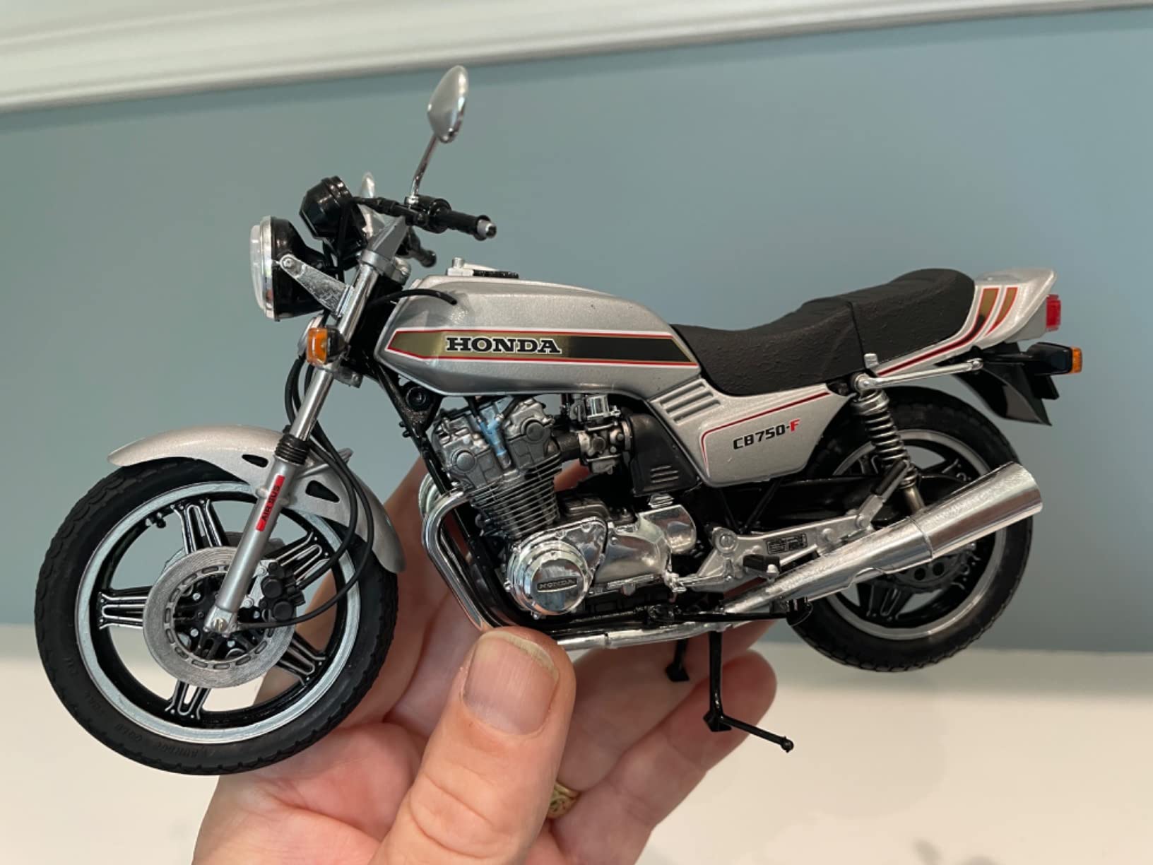 Tamiya Honda CB750F Motorcycle 1:12 Plastic Model Kit customer photo 1
