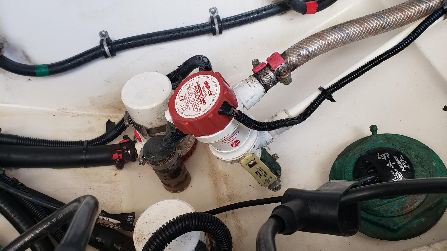 Rule 46DR Replacement Motor - 800 GPH Livewell/Baitwell Pump - 12V customer photo 2