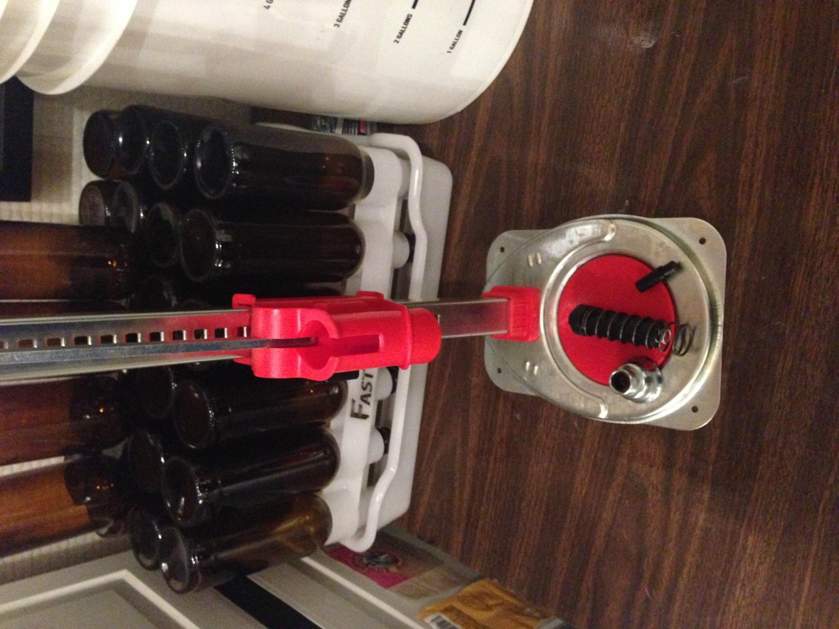 FastRack - Ferrari, Super Agata Bench Capper - Adjustable Metal Bottle Capper - Manual Beer Bottles Capper for Homebrew - Multicolor customer photo 1