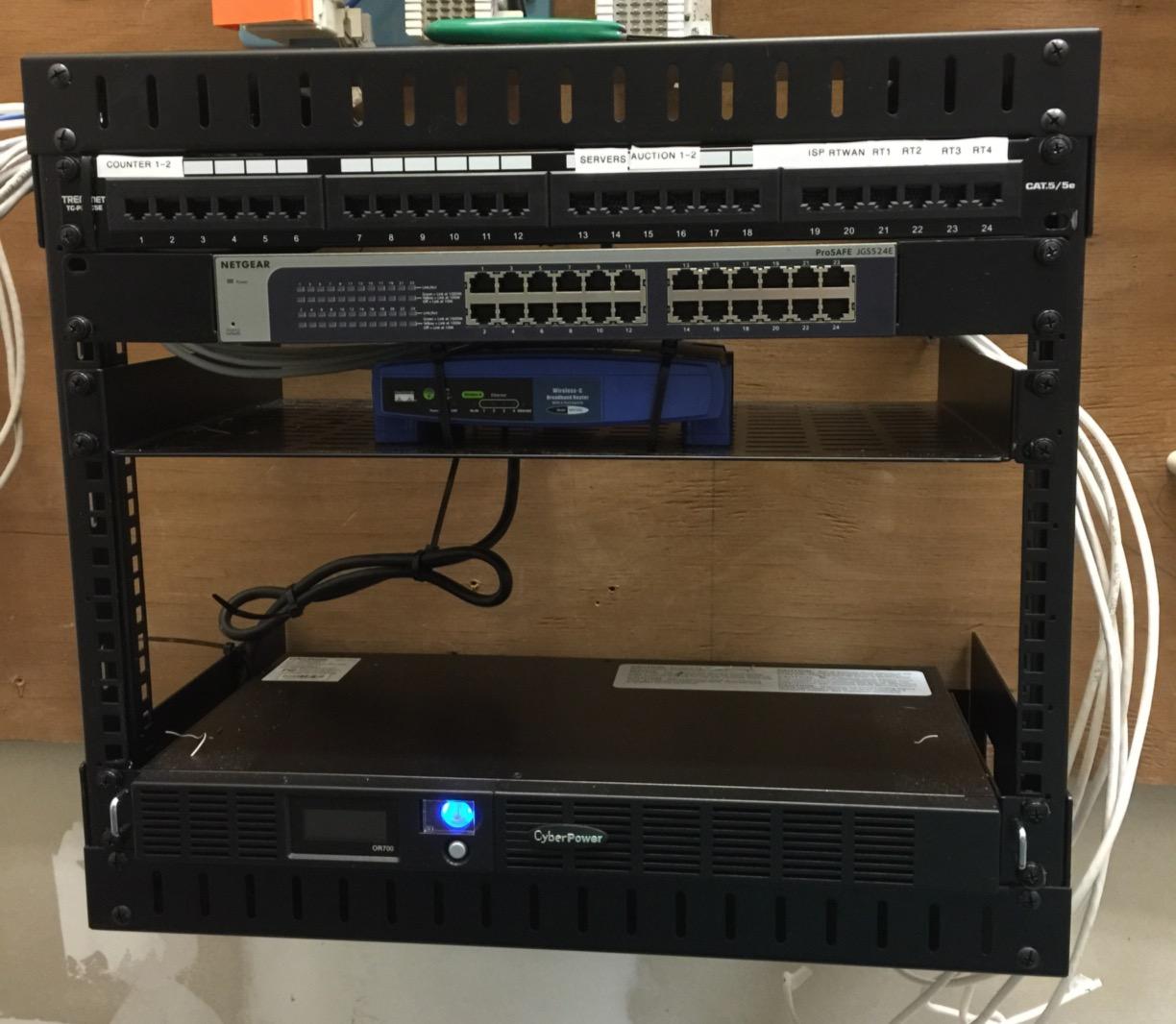 CyberPower OR700LCDRM1U Smart App LCD UPS Battery Backup | 700VA/400W, 6 Outlets, AVR, 1U Rackmount, UL Certified customer photo 1
