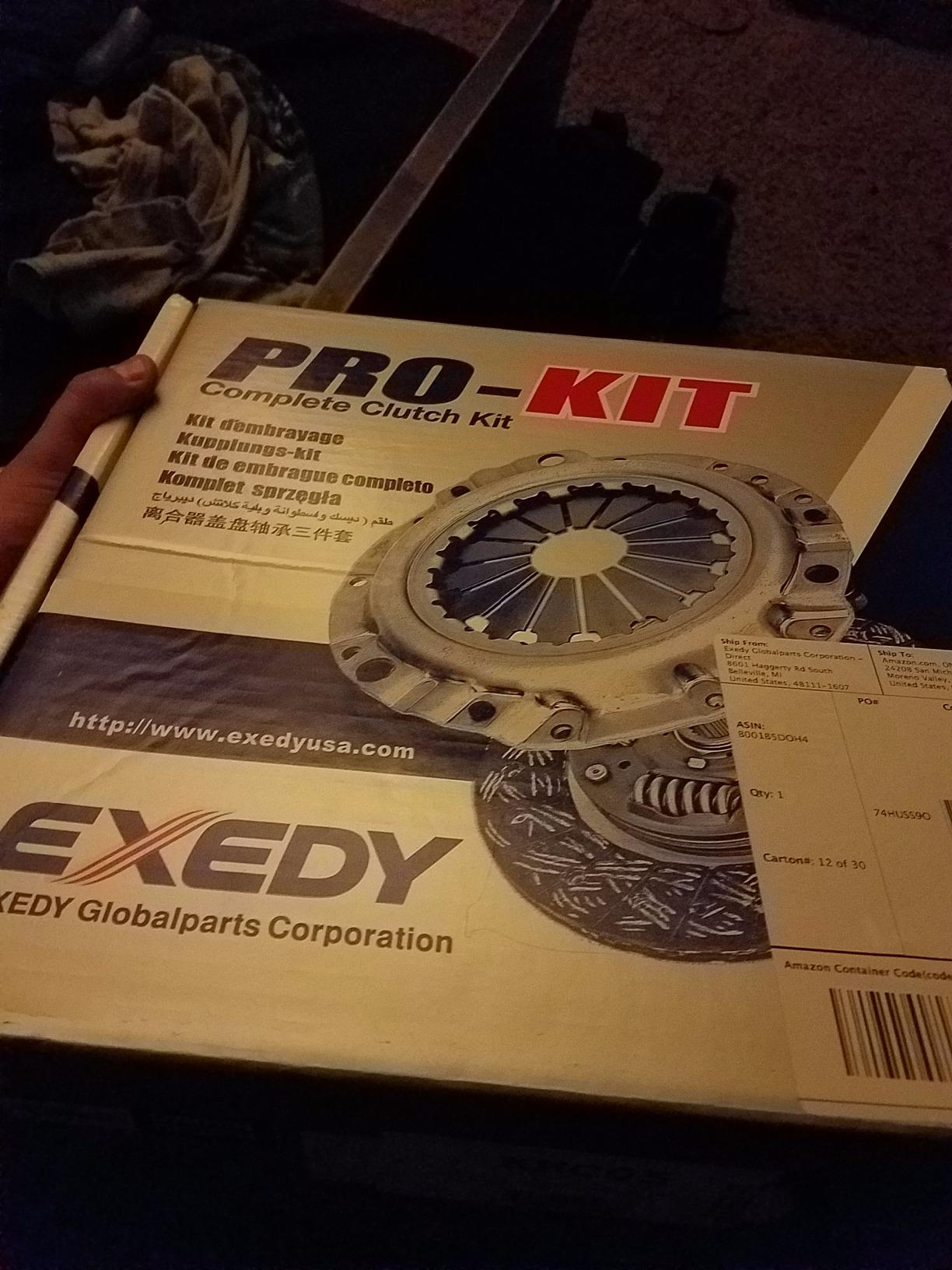 Exedy Clutch Kit - KHC05 customer photo 2