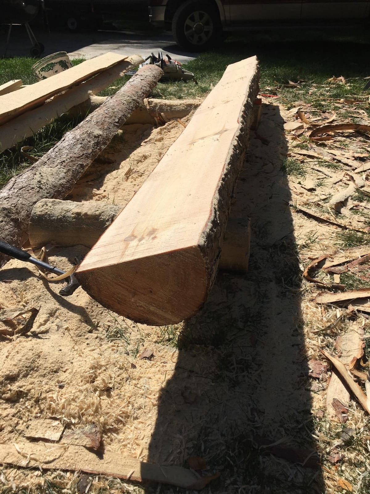 Granberg G555B Edging Mill for 16 to 36 Inch Chainsaw Bars with 12 ft Rails customer photo 1
