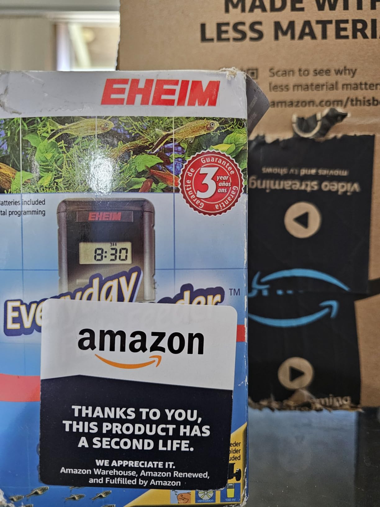 EHEIM Everyday Fish Feeder Programmable Automatic Food Dispenser customer photo 1