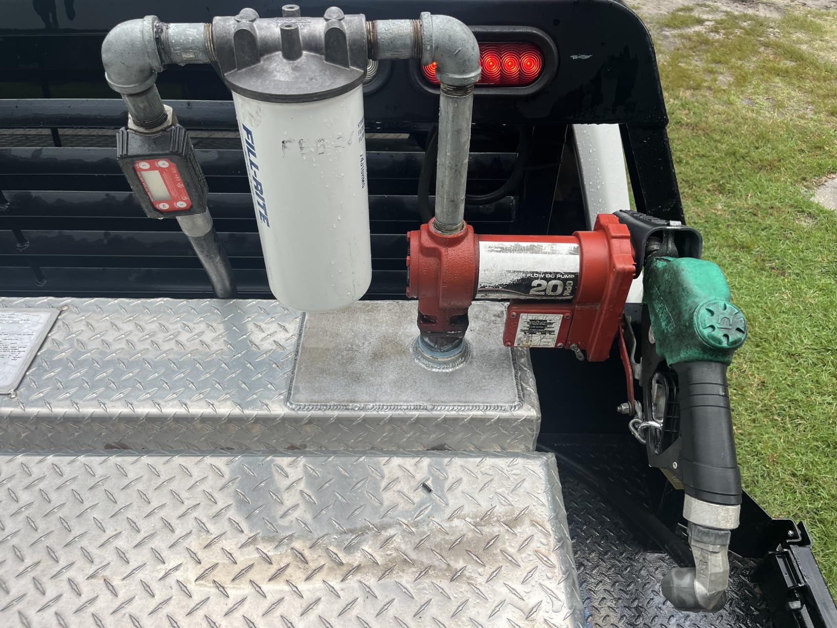 UWS TT-100-COMBO 100 Gallon Combo Aluminum Transfer Tank customer photo 1