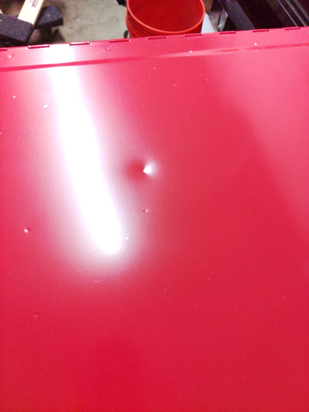 BIG RED T10035 Torin Portable Steel Cabinet Parts Washer with 110V Electric Pump, 3.5 Gallon Capacity, Red customer photo 2