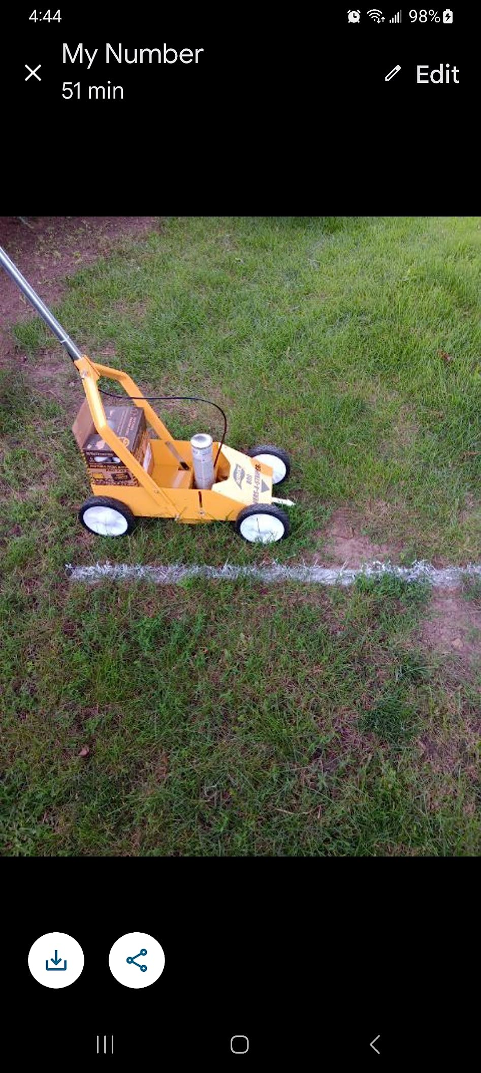 Aervoe Vers-A-Striper Cart - Pavement, Model# 800 customer photo 1