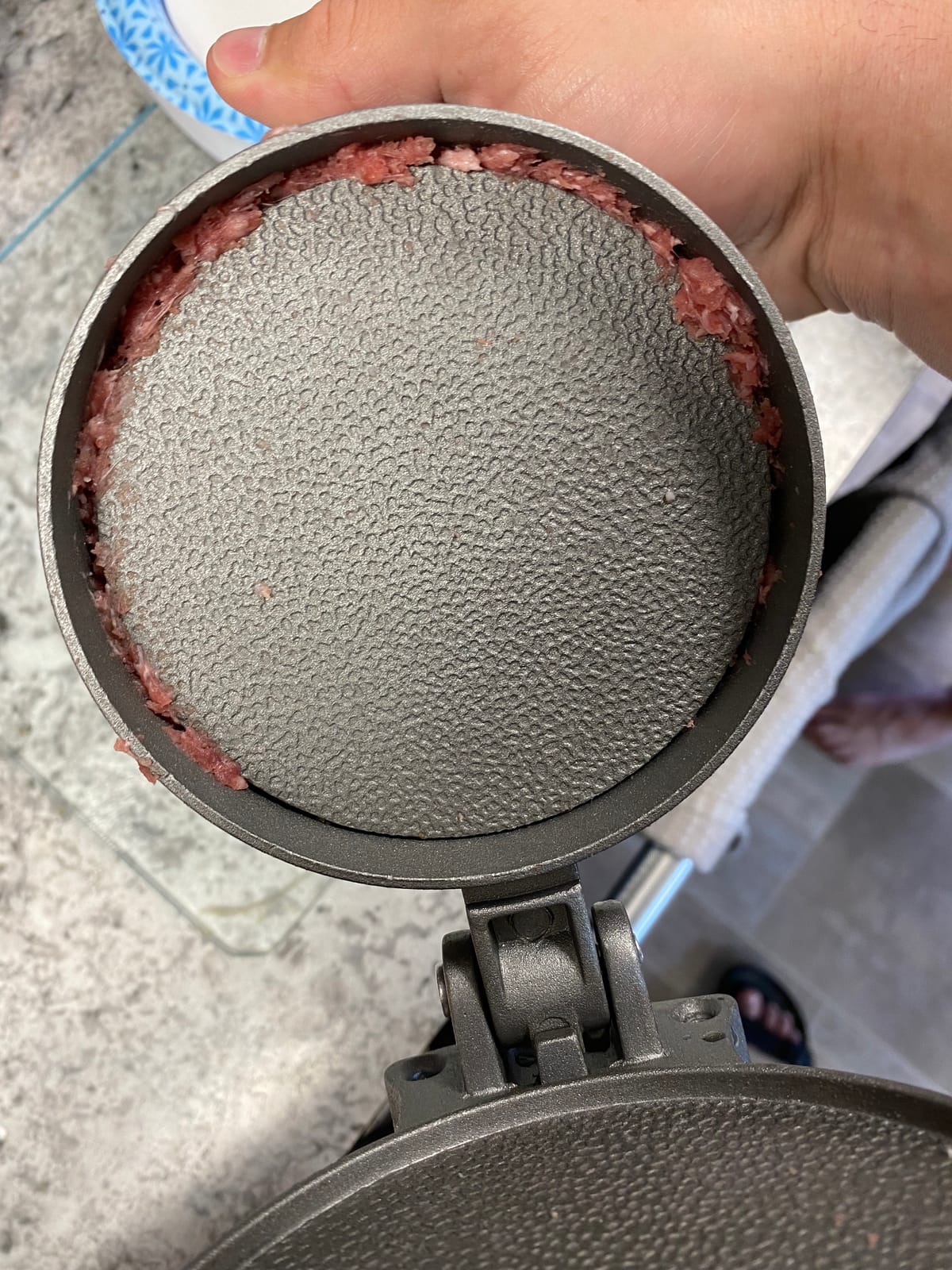 LEM Products Adjustable Burger Press, Non-Stick, Heavy-Duty Aluminum customer photo 1