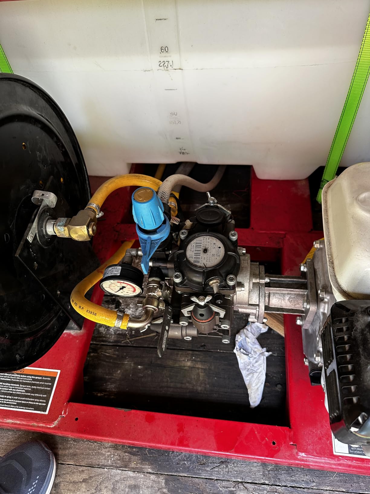 NorthStar Skid Sprayer, 100-Gal., 5 GPM, 160cc Honda GX160 OHV Gas Engine customer photo 1