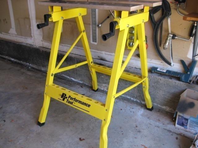 Performance Tool W54025 Portable Folding Workbench and Vise customer photo 2
