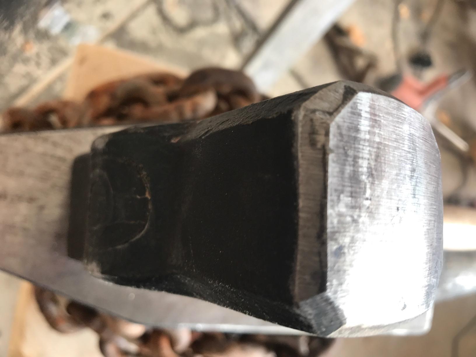 Picard Blacksmith Hammer 1000g – Swedish Pattern, Cross Peen Hammer, Forged Alloyed Steel Head, Chamfered Edges, Black Powder Coated, Dual Curved Ash Handle – 0000811-1000 customer photo 1