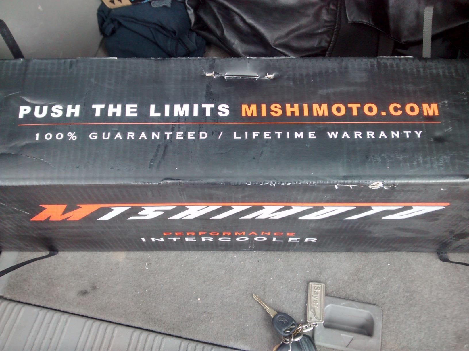 Mishimoto Universal Intercooler Z-Line, Black 28 in. x 7.5 in. x 2.5 in. customer photo 1