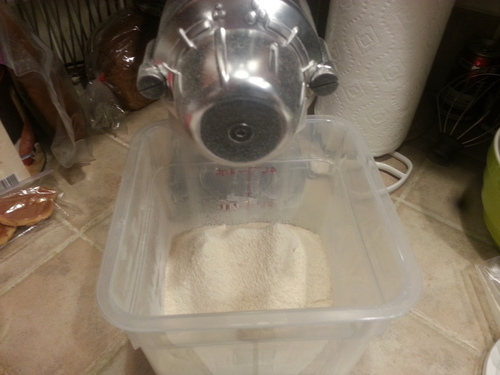 KitchenAid KGM All Metal Grain Mill Attachment for KitchenAid Stand Mixers | Fits any household KitchenAid Stand Mixer, 12 Grind Levels, Easily Grind a Variety of Grains, included Cleaning brush customer photo 1