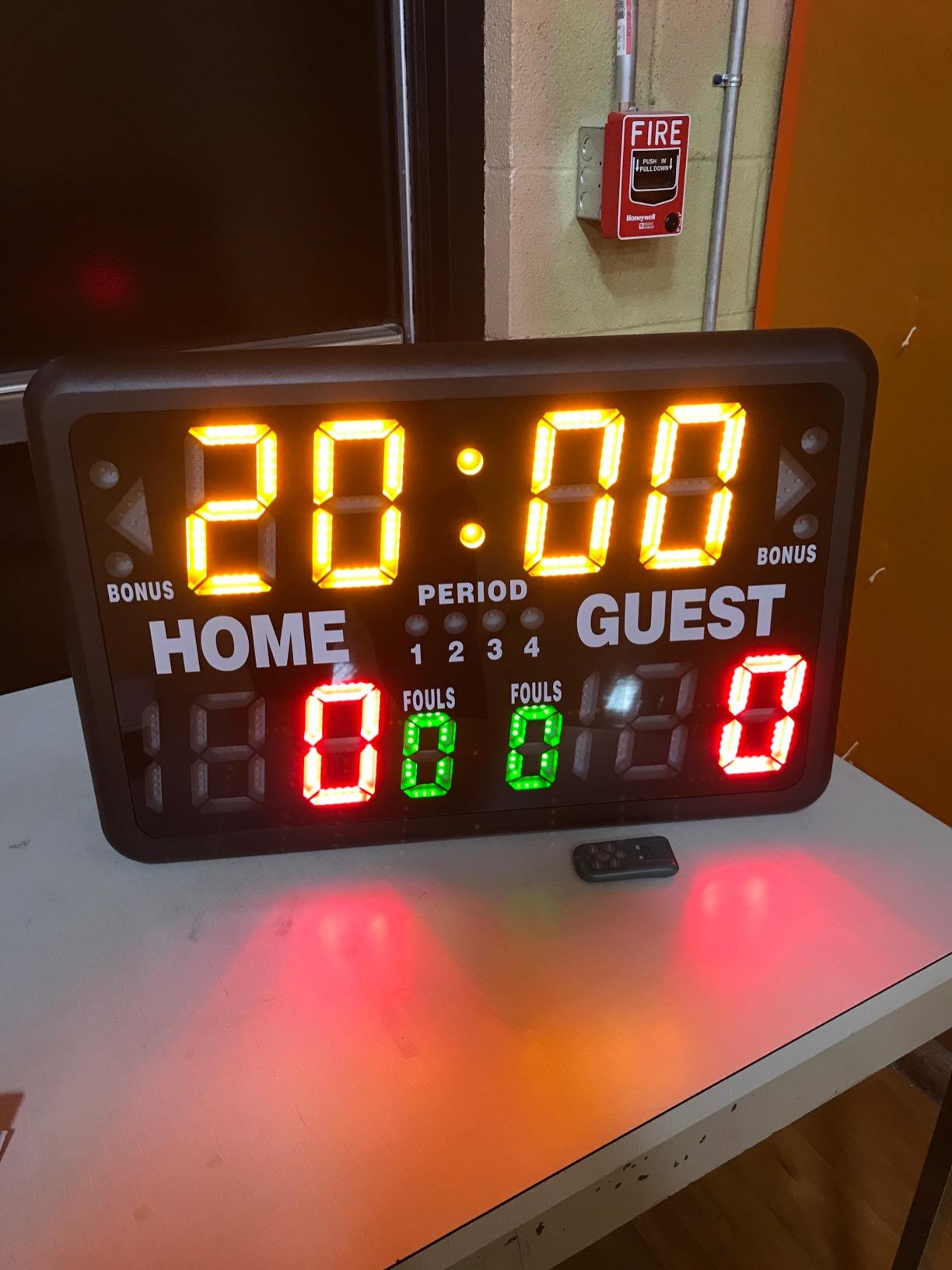 SSG Multisport Indoor Tabletop Scoreboard (EA) customer photo 2