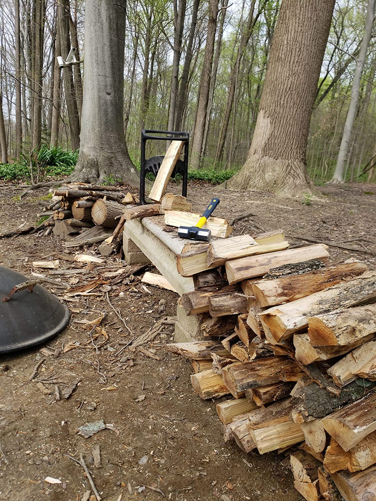 ESTWING Sure Strike Engineer's Hammer - 40 oz Sledge with Fiberglass Handle & No-Slip Cushion Grip - MRF40E customer photo 1