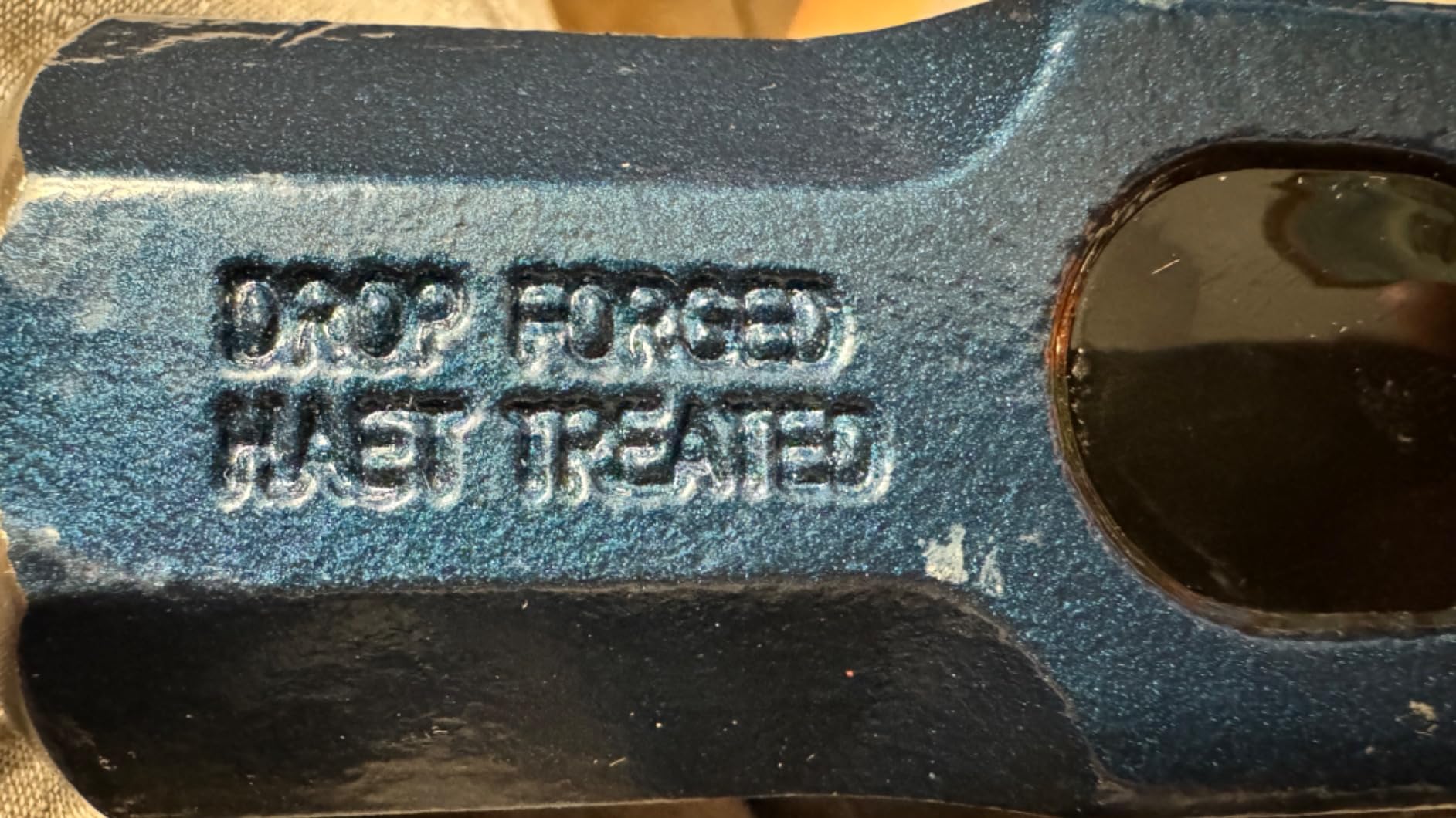 ESTWING Sure Strike Engineer's Hammer - 40 oz Sledge with Fiberglass Handle & No-Slip Cushion Grip - MRF40E customer photo 2