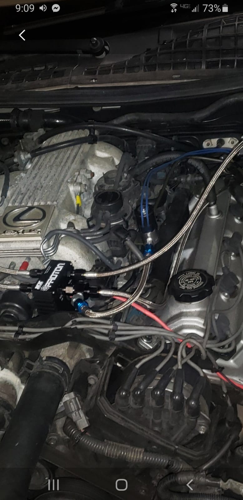 Nitrous Express Nitrous Oxide System, Proton Plus, Wet, Single Stage, 35-150 HP, 10 lb Bottle, White, Universal EFI, Kit customer photo 2