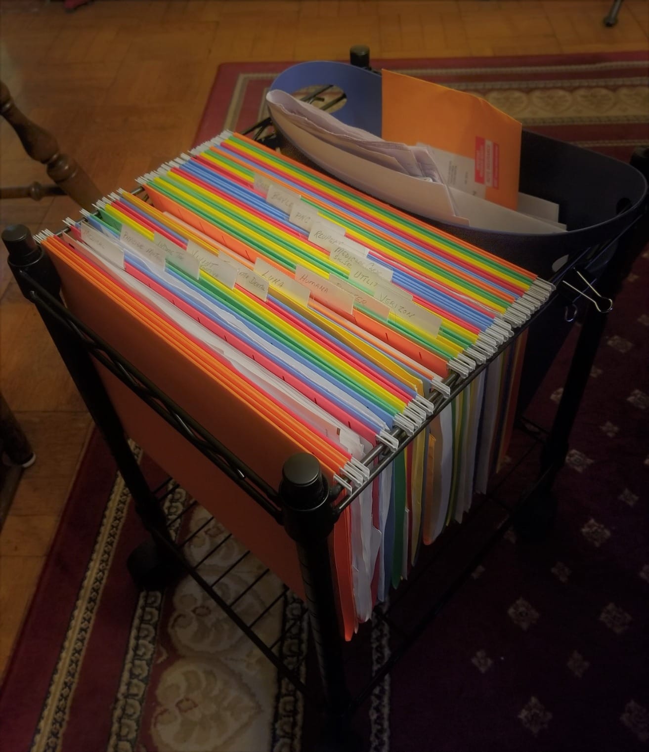 LYS Mobile Wire Filing Cart customer photo 2