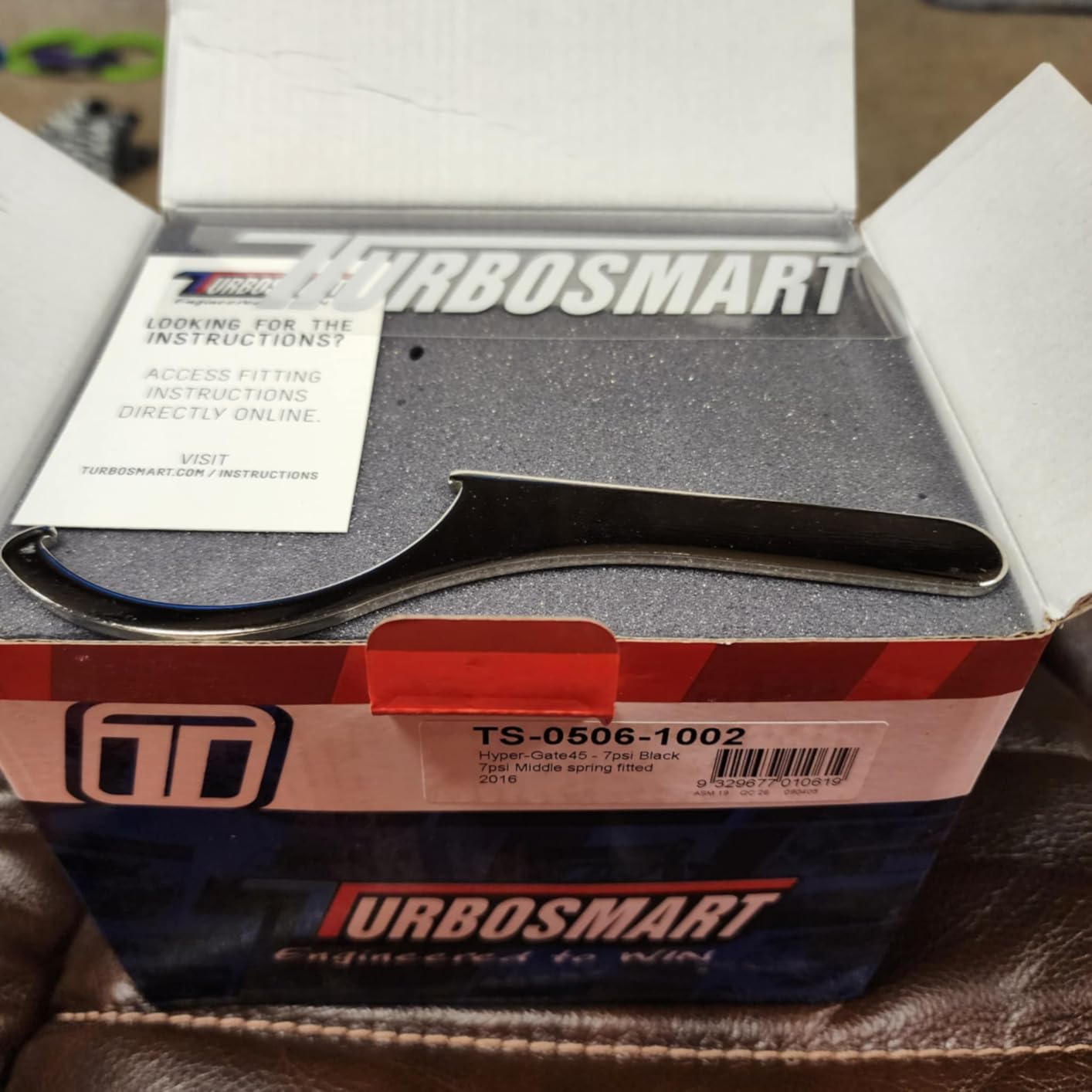 Turbosmart TS-0506-1002 Black 7PSI WG45 2011 Wastegate Hyper-Gate45 customer photo 1