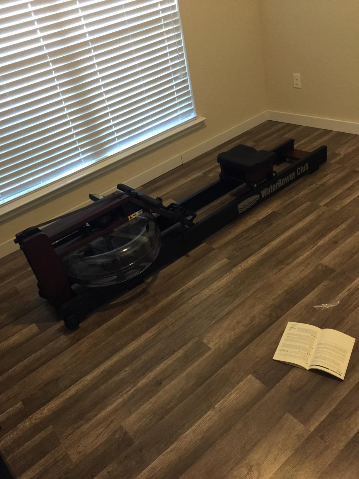 WaterRower Club Rowing Machine with S4 BLE Monitor | USA Made Water Rower | Original Handcrafted Erg Row Machine for Home Use & Gym customer photo 2