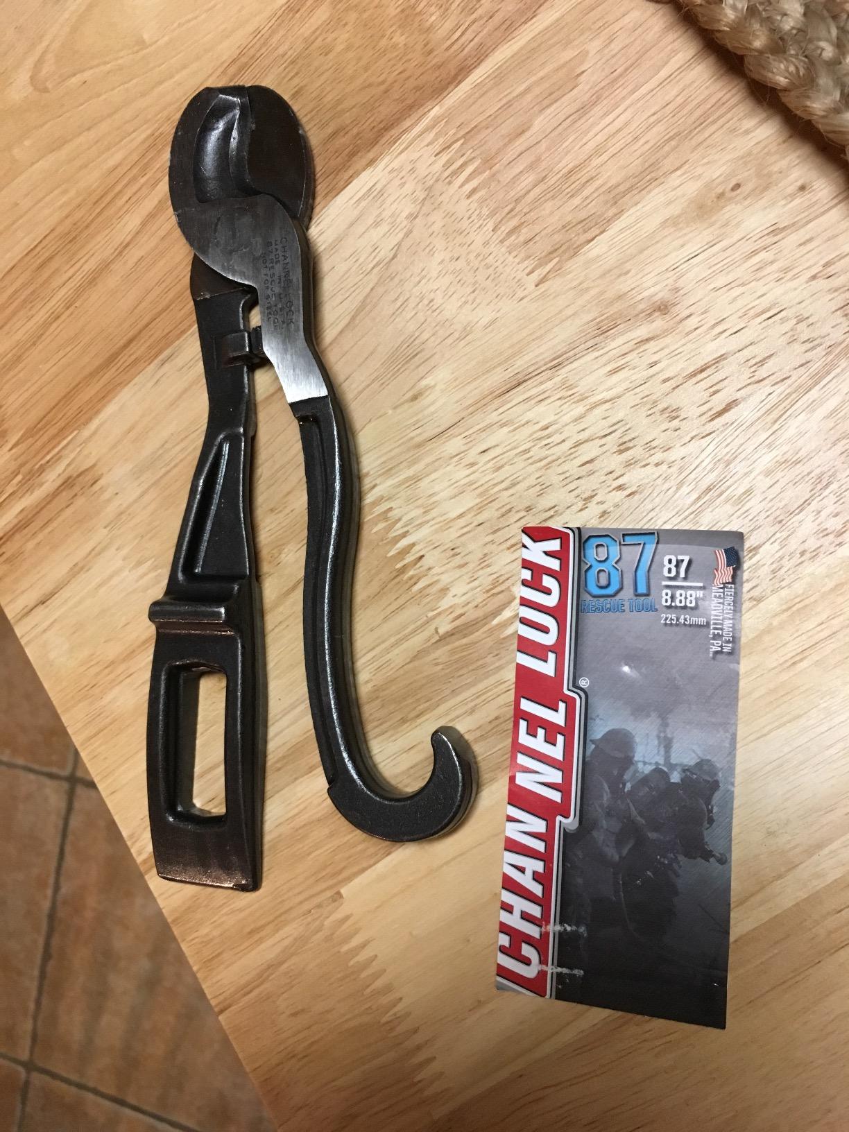 Channellock 87 Rescue Tool, Original Version, 8.88 customer photo 1