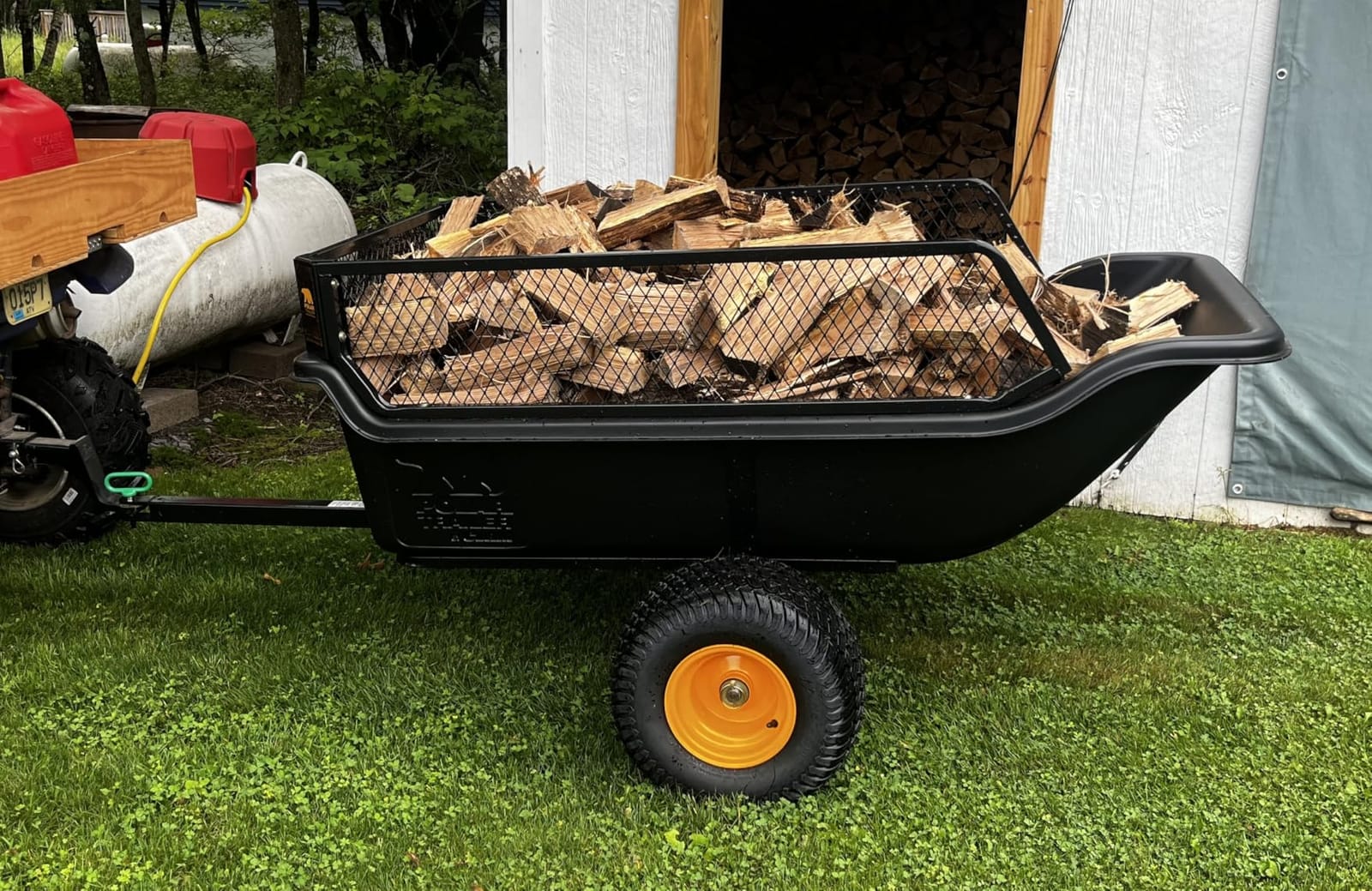 Polar HD 1500 Utility Trailer | 1500 lb Capacity - Heavy-Duty Poly Hauler customer photo 2