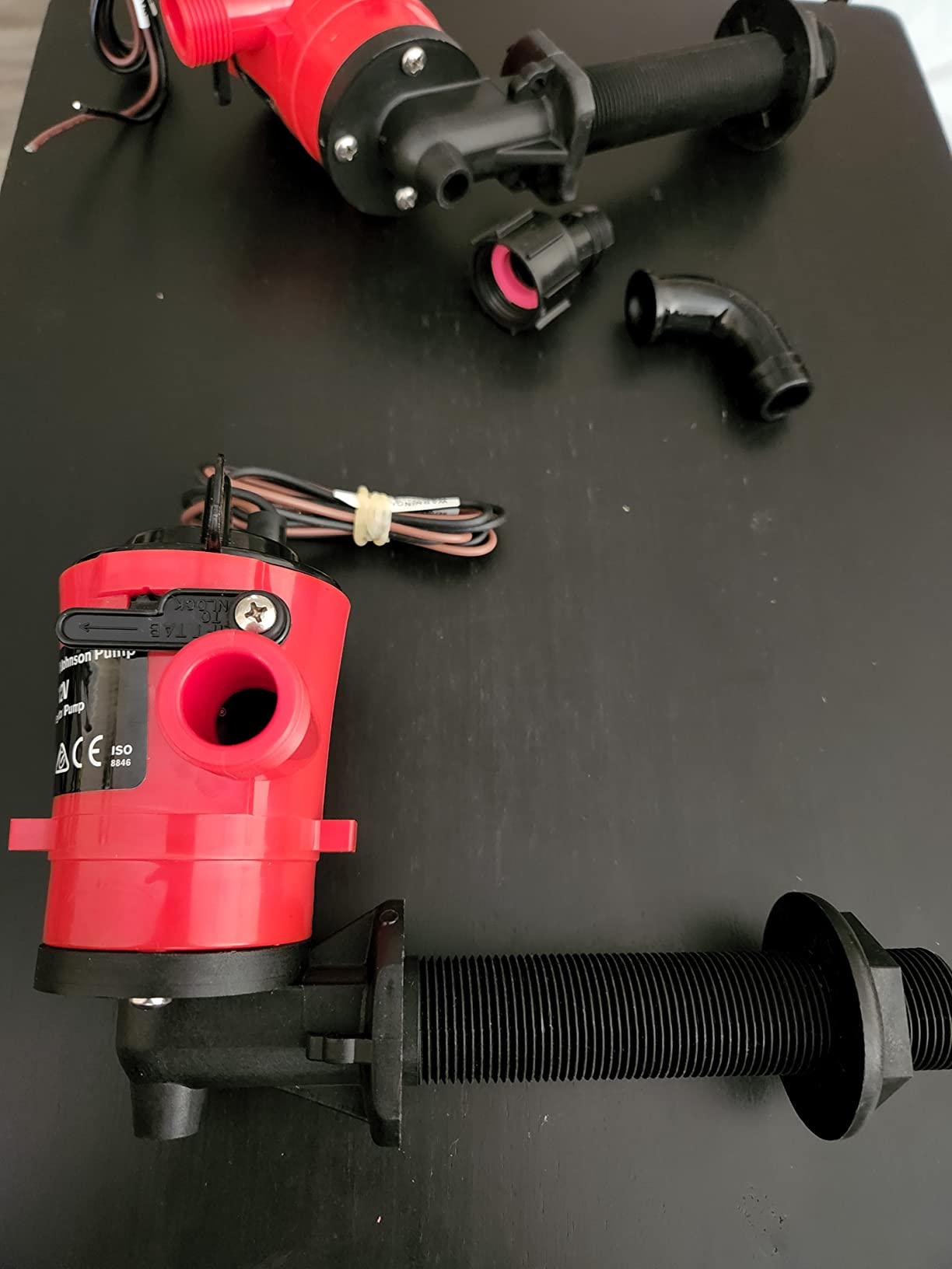 Johnson Pumps 38103 1000 GPH Cartridge 90-Degree Aerator Pump customer photo 2