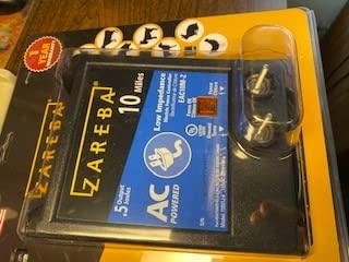 Zareba 10 Mile AC Powered Low Impedance Fence Charger, 0.5 Joule Output | Plug-In Electric Fence Energizer for Cattle, Horses, Pigs, Goats, Livestock, Temporary Cattle Fence Charger, EAC10M-Z customer photo 1
