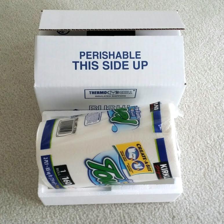 Polar Tech XM15C Thermo Chill Expand-em Series Insulated Carton with Foam Shipper, ID: 10-5/8